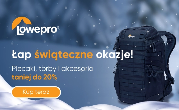 Plecaki, torby i akcesoria Lowepro do 20% taniej