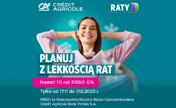 Planuj z lekkością rat do 10 rat 0%