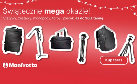 Promocja Świąteczna Manfrotto