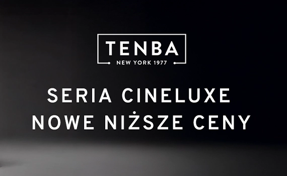 Torby i plecaki Tenba Cineluxe teraz w niższych cenach