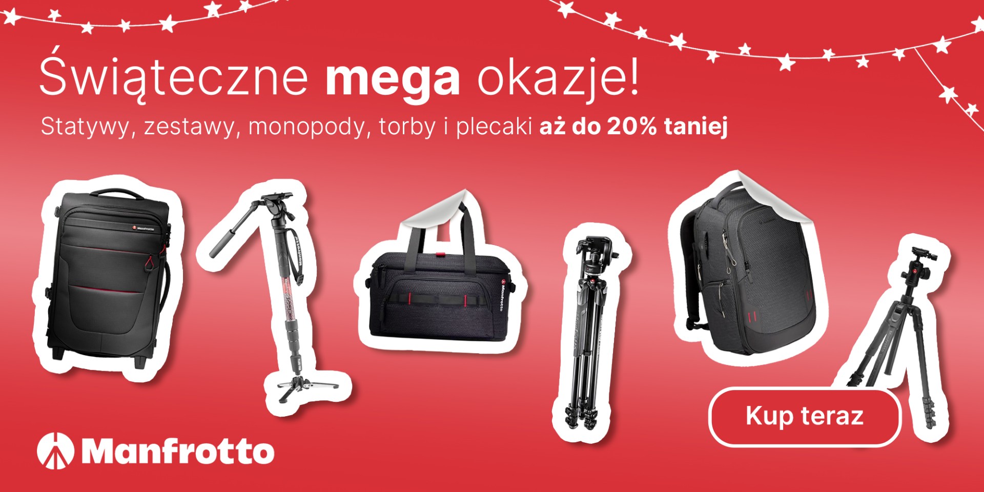 Promocja Świąteczna Manfrotto
